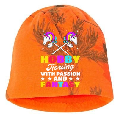 Hobby Horsing With Passion And Fantasy Hobby Horse Riding Kati - Camo Knit Beanie