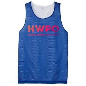 Hwpo Hard Work Pays Off Workout And Life Statet Gift Mesh Reversible Basketball Jersey Tank