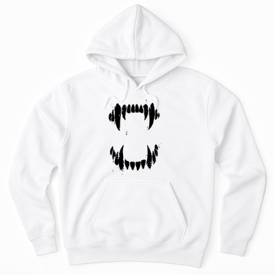 Halloween Horror Wolf Dog Vampire Monster Teeth Costume Hoodie