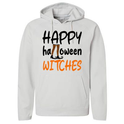 Happy Halloween Witches Cute Performance Fleece Hoodie