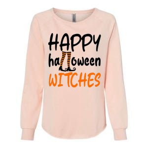 Happy Halloween Witches Cute Womens California Wash Sweatshirt