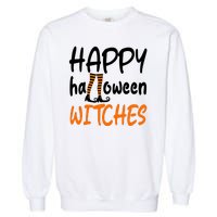 Happy Halloween Witches Cute Garment-Dyed Sweatshirt