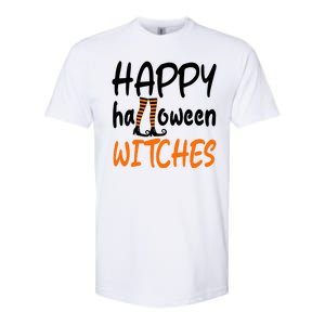 Happy Halloween Witches Cute Softstyle CVC T-Shirt