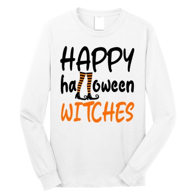 Happy Halloween Witches Cute Long Sleeve Shirt