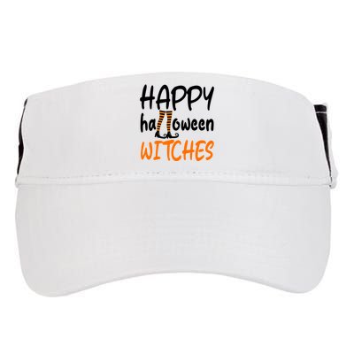 Happy Halloween Witches Cute Adult Drive Performance Visor
