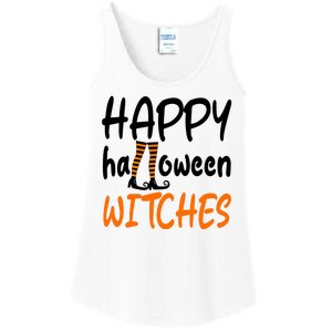 Happy Halloween Witches Cute Ladies Essential Tank