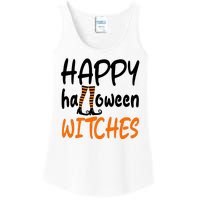 Happy Halloween Witches Cute Ladies Essential Tank