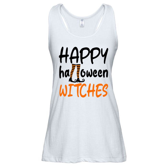 Happy Halloween Witches Cute Ladies Essential Flowy Tank