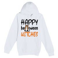 Happy Halloween Witches Cute Premium Pullover Hoodie