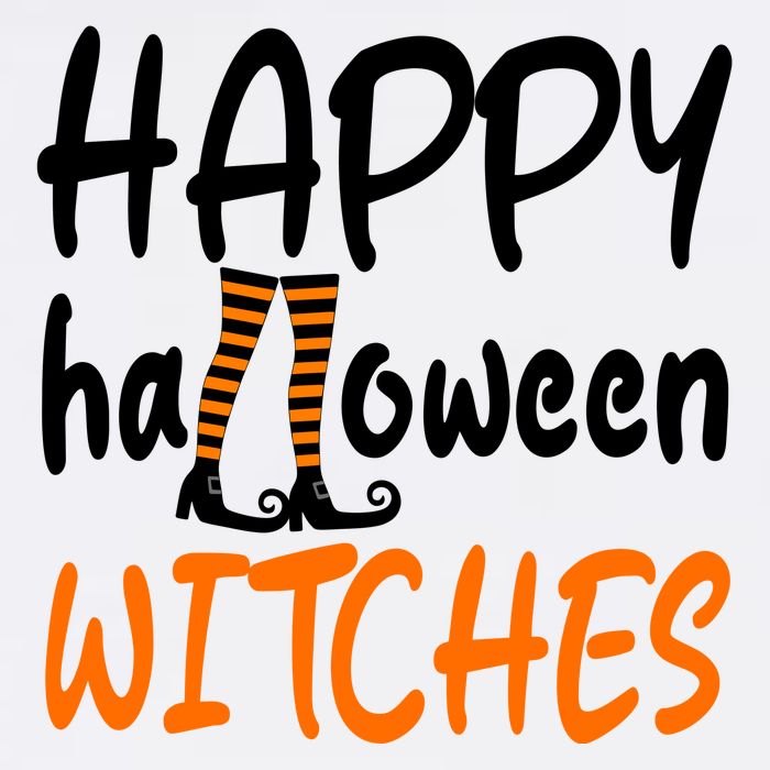 Happy Halloween Witches Cute Poster