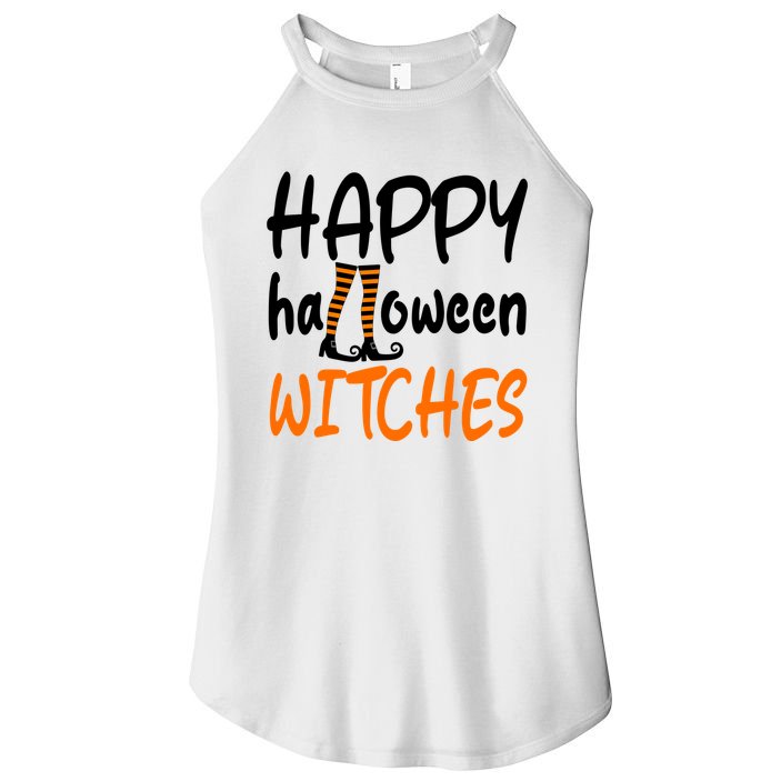 Happy Halloween Witches Cute Women's Perfect Tri Rocker Tank
