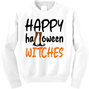 Happy Halloween Witches Cute Kids Sweatshirt