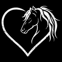 Horse Head With A Heart Riding Horse Impact Tech Backpack