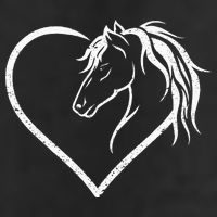 Horse Head With A Heart Riding Horse 25L Jumbo Tote