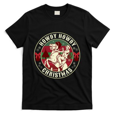 Howdy Howdy Western Christmas T-Shirt