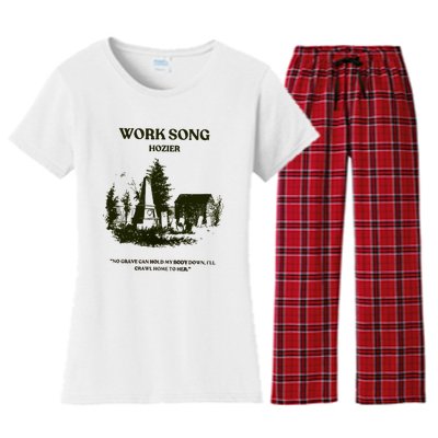 Hozier Hozier Work Song Women's Flannel Pajama Set