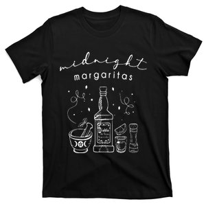 Hilarious Halloween Witch Party with Midnight Margaritas T-Shirt