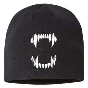 Halloween Horror Wolf Dog Vampire Monster Teeth Costume Sustainable Beanie