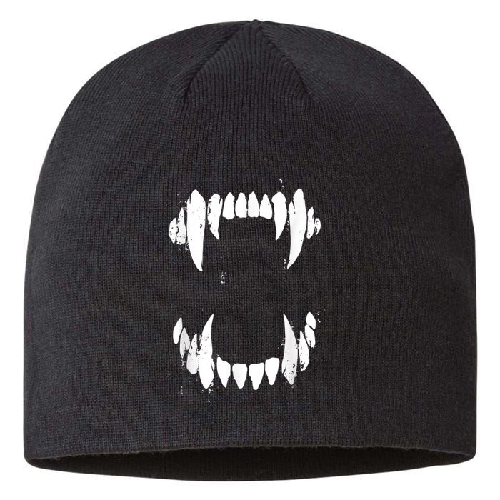 Halloween Horror Wolf Dog Vampire Monster Teeth Costume Sustainable Beanie