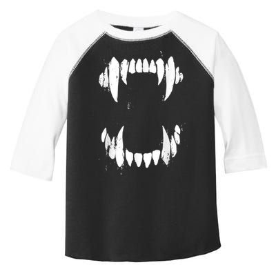 Halloween Horror Wolf Dog Vampire Monster Teeth Costume Toddler Fine Jersey T-Shirt
