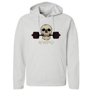 Hwpo Hard Work Pays Off. Workout Gym Performance Fleece Hoodie