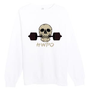 Hwpo Hard Work Pays Off. Workout Gym Premium Crewneck Sweatshirt