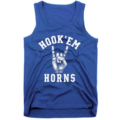 Hookem Horns Women Longhorn Head Tank Top