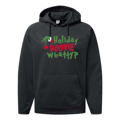 Holiday Hoobie Whatty The Stole Christmas Performance Fleece Hoodie