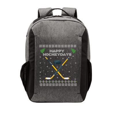 Happy Hockeydays Xmas For Lovers Vector Backpack