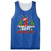 Happy Hockey Xmas Days Santa Ice Hockey Equipt Player Gift Mesh Reversible Basketball Jersey Tank