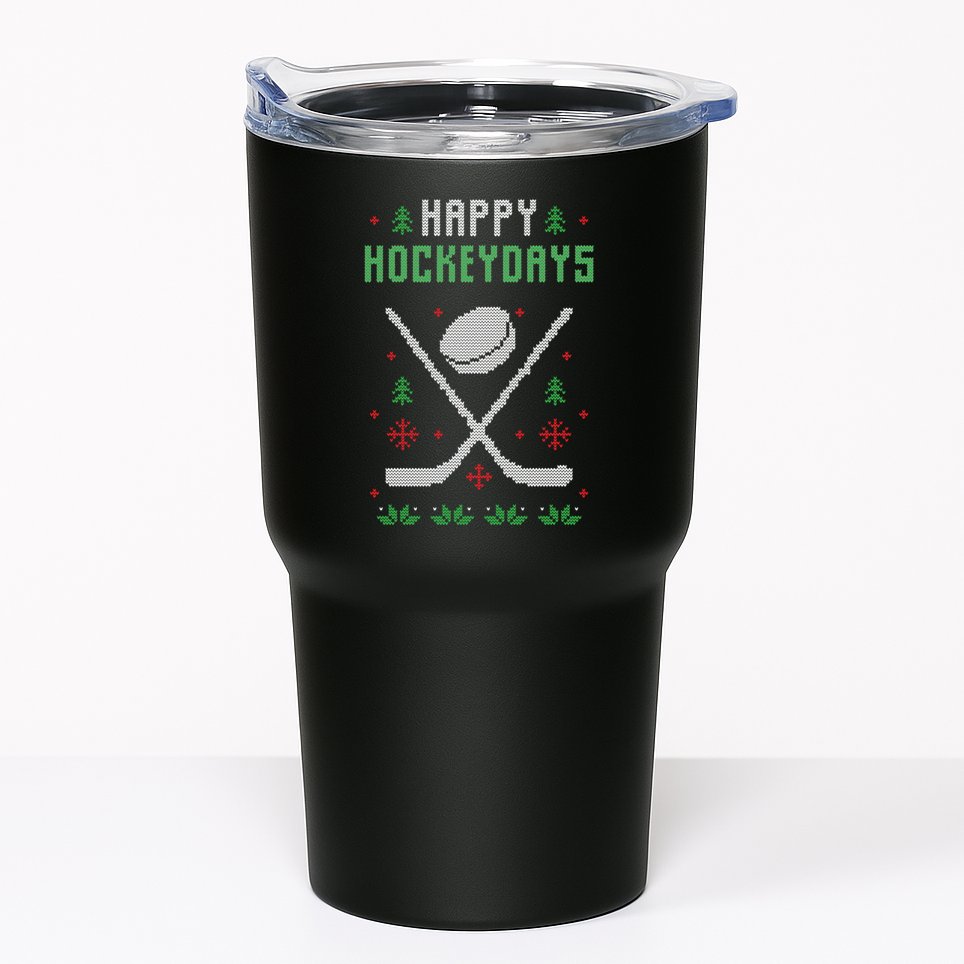 Happy Hockeydays Xmas For Lovers Tumbler