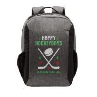 Happy Hockeydays Xmas For Lovers Vector Backpack