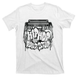 Hip Hop Ya Dont Stop Old School 80s 90s Boombox T-Shirt