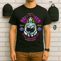 Happy Halloween Zombie Bride Ghoulfriends Zombies Funny T-Shirt