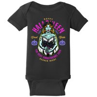 Happy Halloween Zombie Bride Ghoulfriends Zombies Funny Baby Bodysuit