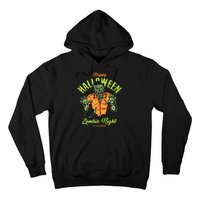 Happy Halloween Zombie Night Hoodie