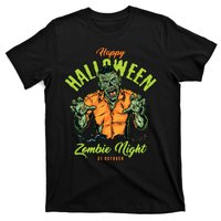 Happy Halloween Zombie Night T-Shirt