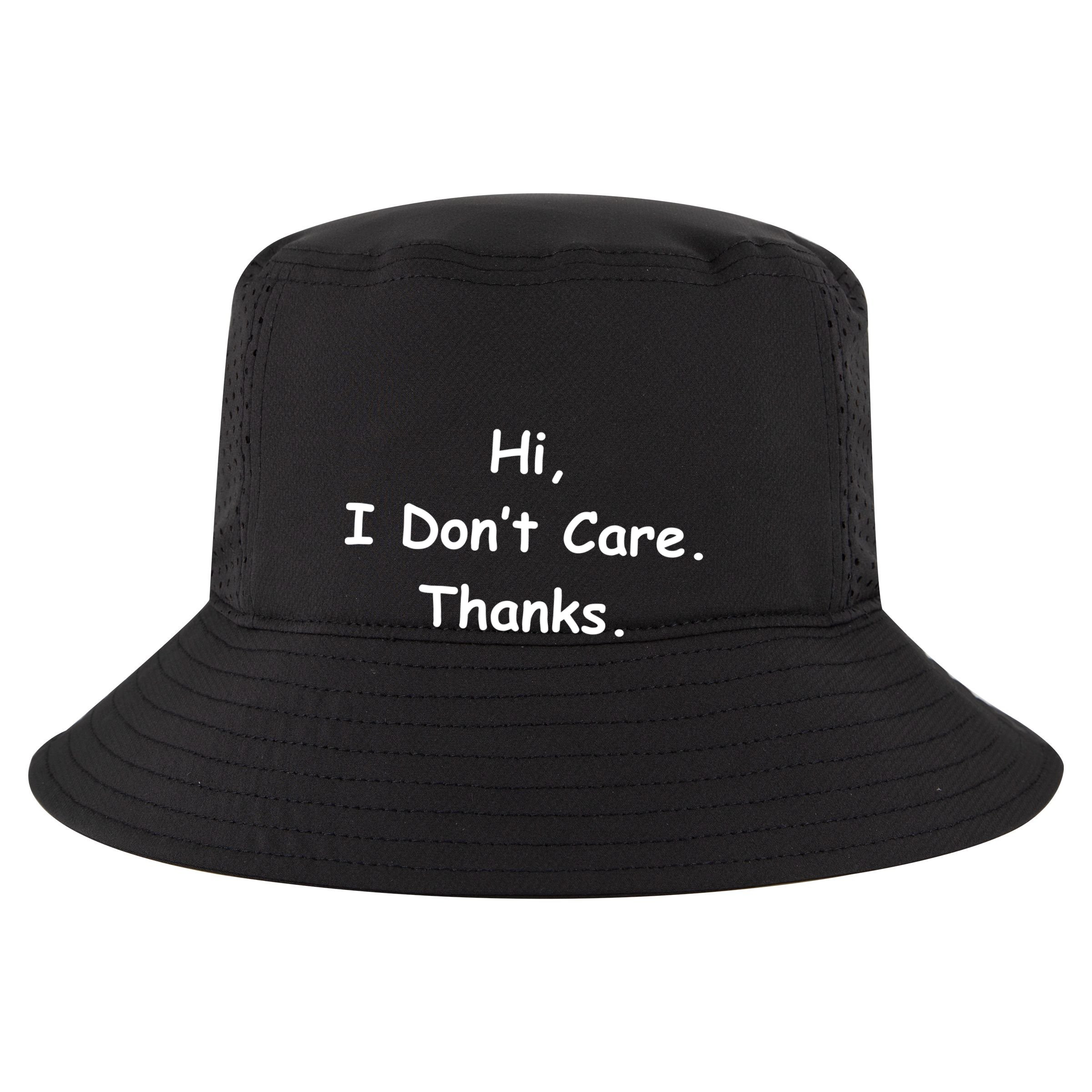 Hi, I Don't Care. Thanks. Womens Tank Top