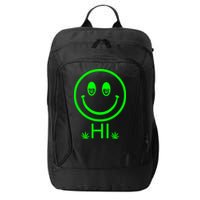 Hi Smiley Face Weed City Backpack