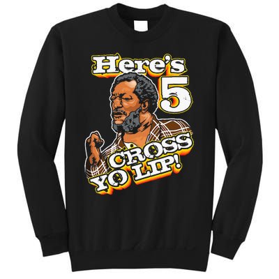 Here Is 5 Cross Yo Lip Son In Sanford City Sweatshirt