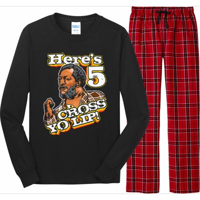 Here Is 5 Cross Yo Lip Son In Sanford City Long Sleeve Pajama Set