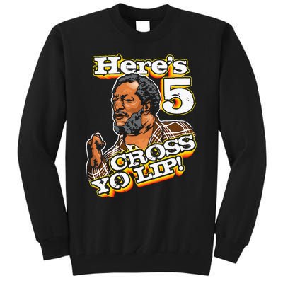 Here Is 5 Cross Yo Lip Son In Sanford City Tall Sweatshirt