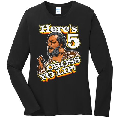 Here Is 5 Cross Yo Lip Son In Sanford City Ladies Long Sleeve Shirt