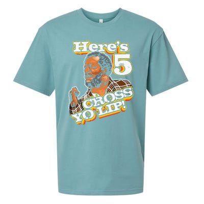 Here Is 5 Cross Yo Lip Son In Sanford City Sueded Cloud Jersey T-Shirt