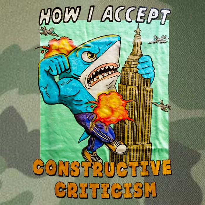 How I Accept Constructive Criticism Auntie Shark Legacy Tie Dye Trucker Hat