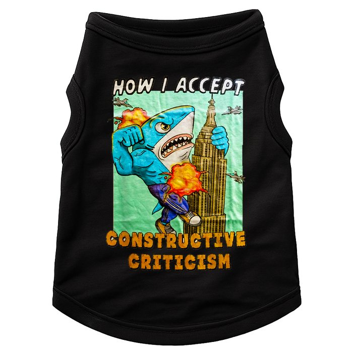How I Accept Constructive Criticism Auntie Shark Doggie Tank