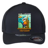 How I Accept Constructive Criticism Auntie Shark Flexfit Unipanel Trucker Cap