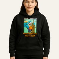 How I Accept Constructive Criticism Auntie Shark Hoodie