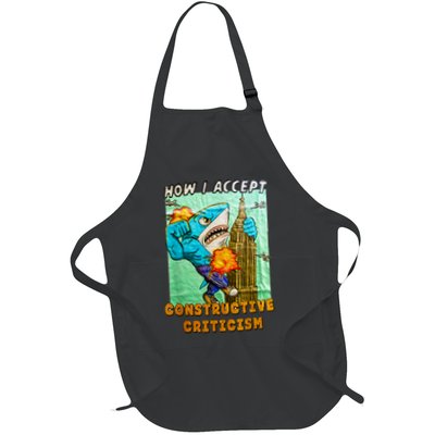 How I Accept Constructive Criticism Auntie Shark Apron