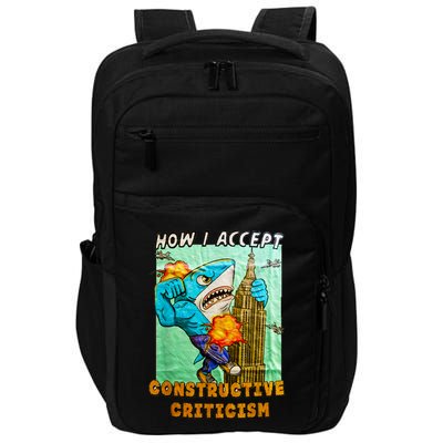 How I Accept Constructive Criticism Auntie Shark Impact Tech Backpack